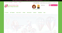 Desktop Screenshot of houseandgardenflags.com